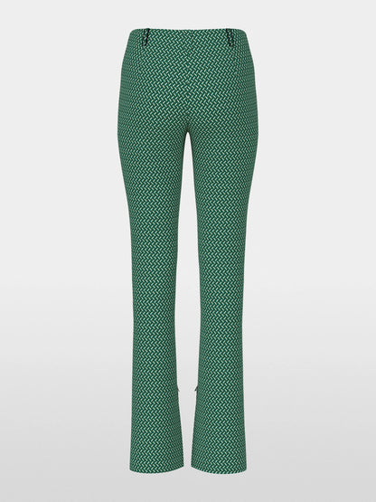 Marccain_Dark Jade Green_SYDNEY Trousers in Herringbone_ZC 81.35 J33_556_07