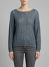 Luisa Spagnoli Celeste Women Zebrino - Openwork Sweater SKU: ZEBRINO_0604 Image 00