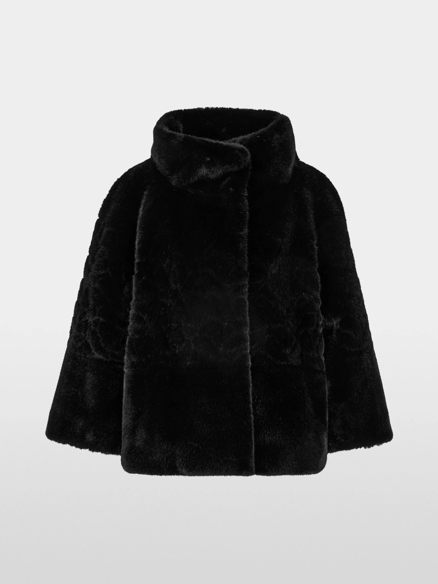 Marc Cain_Black_Elegant Jacket with Faux Fur_ZG 12.01 W19_900_07