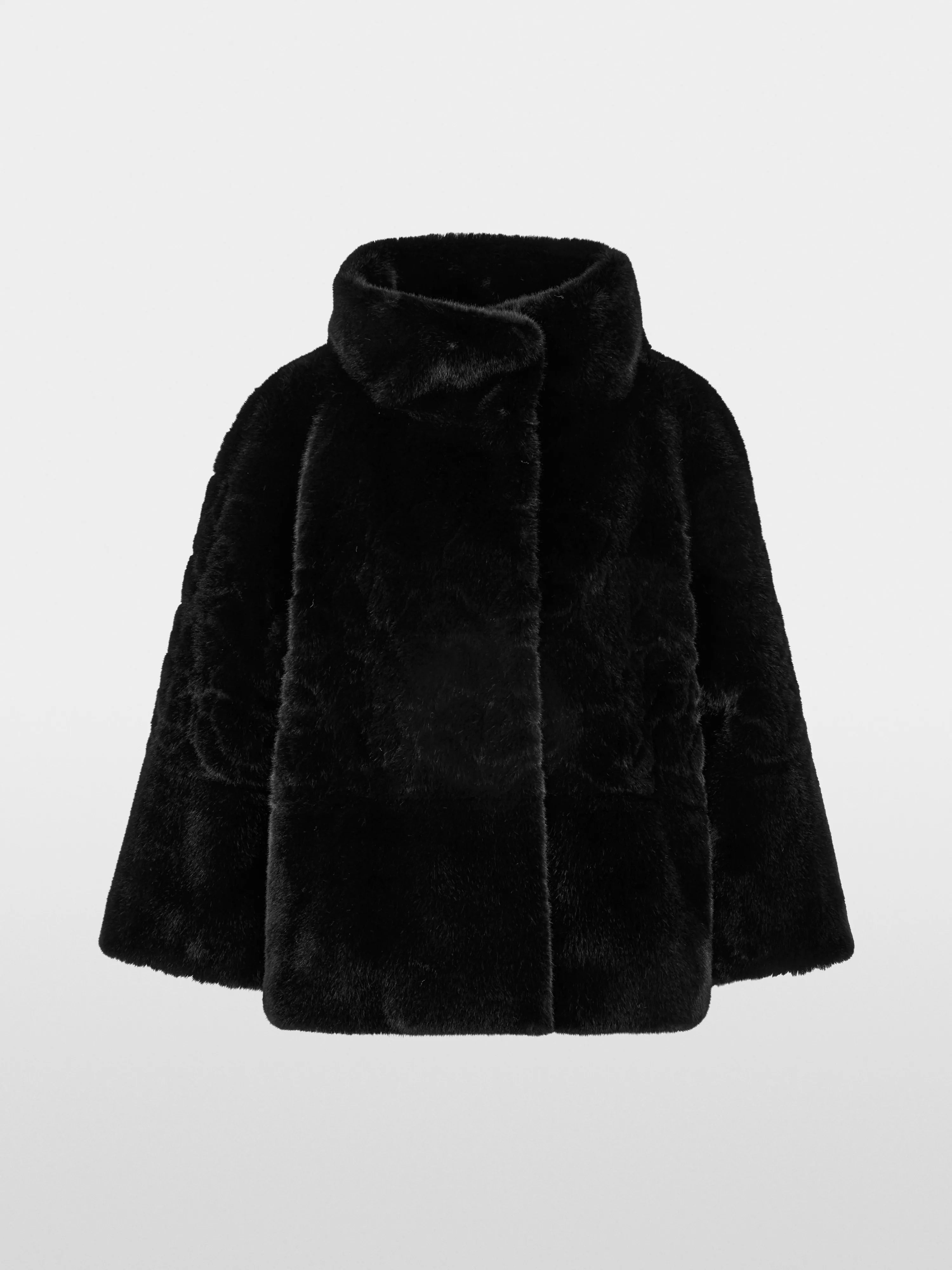 Marc Cain_Black_Elegant Jacket with Faux Fur_ZG 12.01 W19_900_07