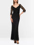 Marc Cain_Black_Elegant Maxi Dress with Lace_ZG 21.25 W17_900_01