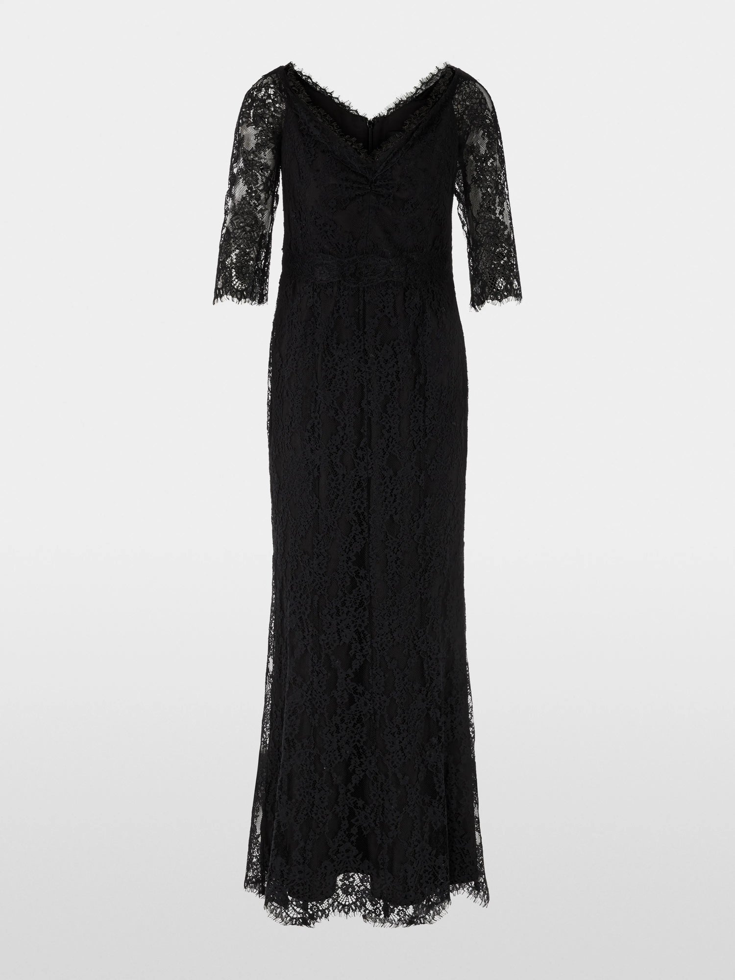 Marc Cain_Black_Elegant Maxi Dress with Lace_ZG 21.25 W17_900_07