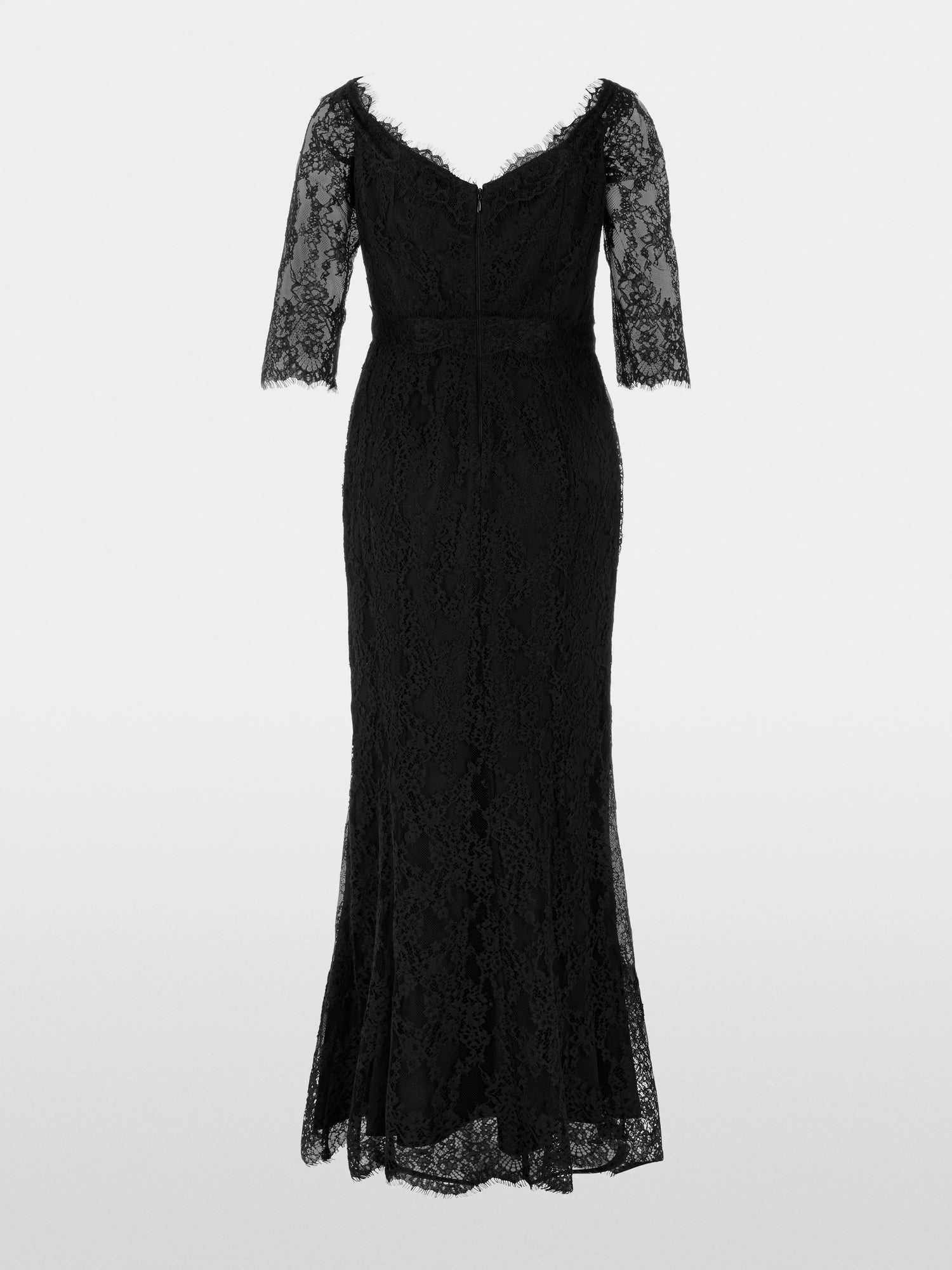 Marc Cain_Black_Elegant Maxi Dress with Lace_ZG 21.25 W17_900_08