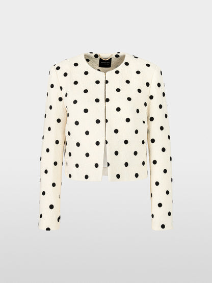 Marc Main_Couture-Style Jacket with Polka Dots_ZG 31.02 W08_190_08