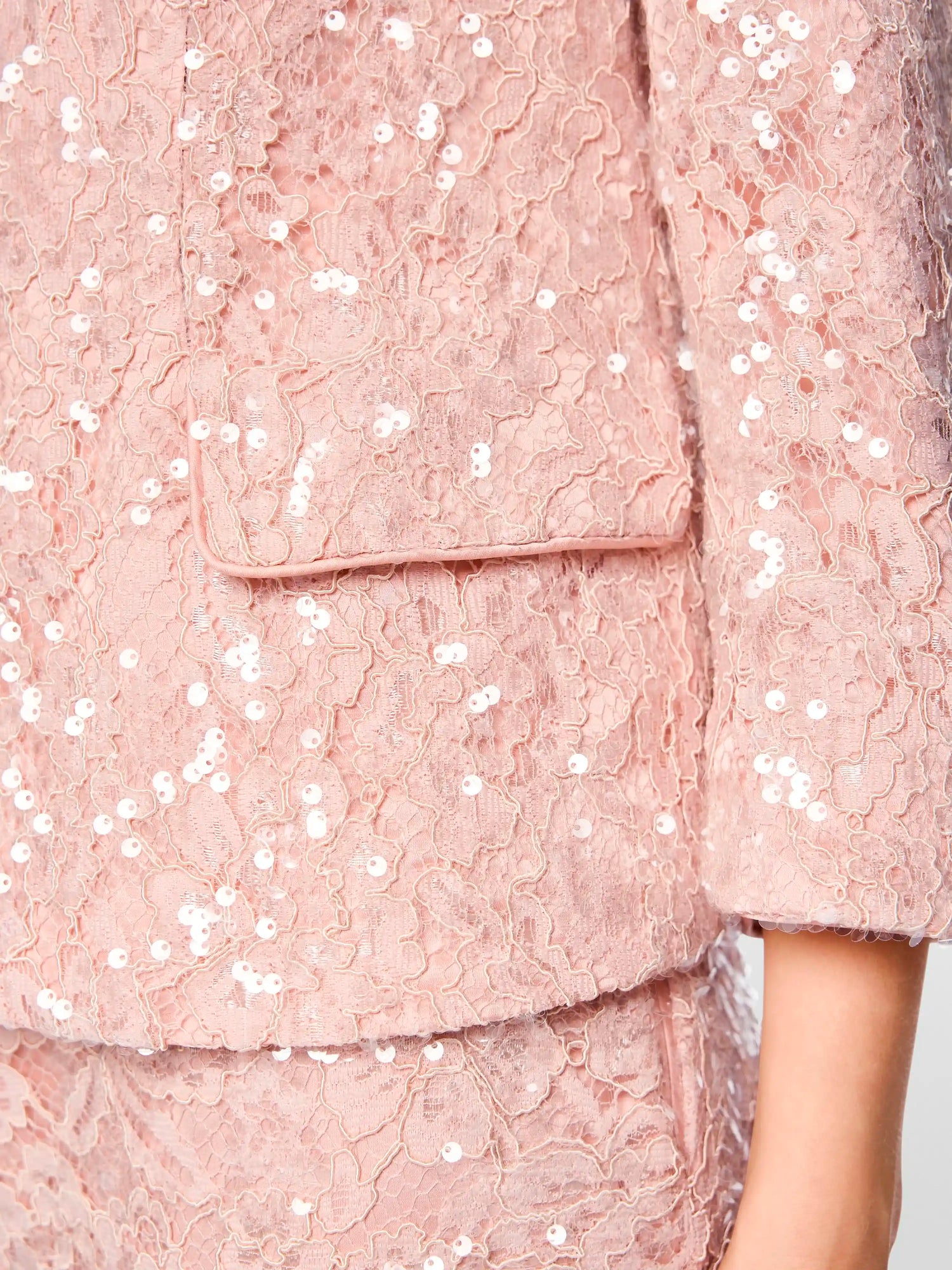 Marc Cain_Evening Sand_Jacket with Lace and Sequins_ZG 31.05 W16_164_04