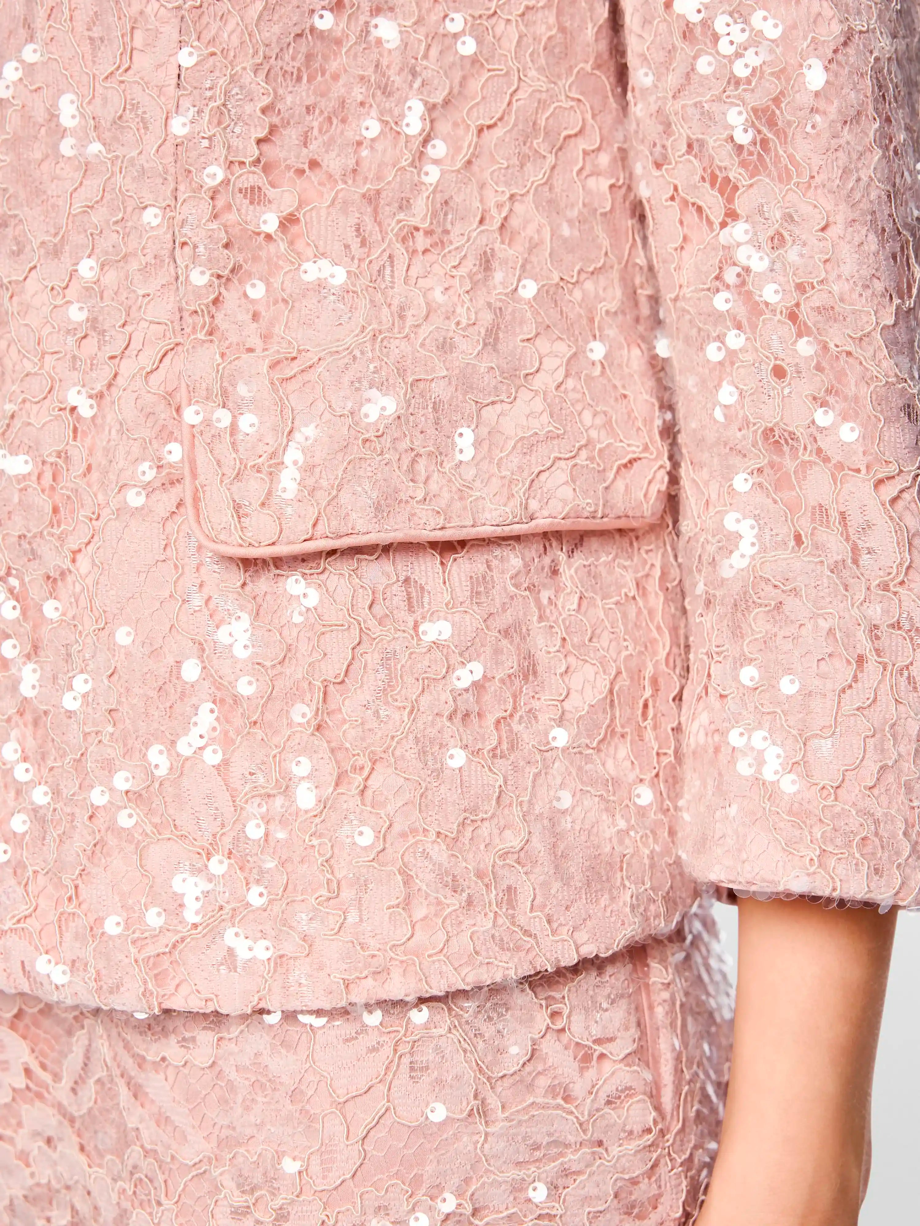 Marc Cain_Evening Sand_Jacket with Lace and Sequins_ZG 31.05 W16_164_04