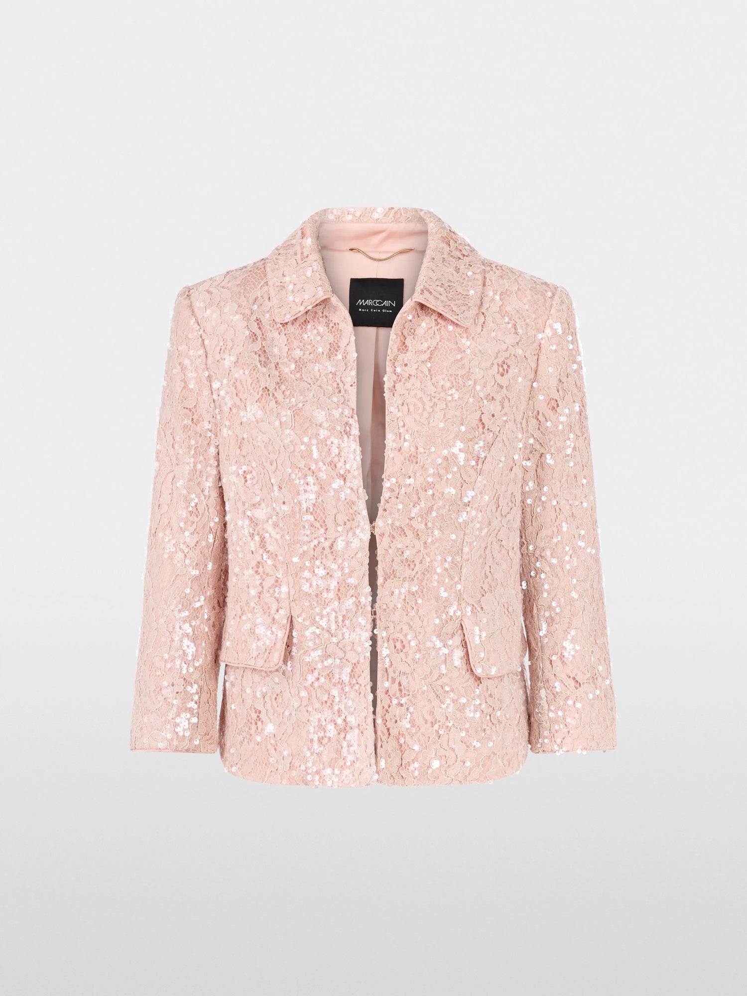 Marc Cain_Evening Sand_Jacket with Lace and Sequins_ZG 31.05 W16_164_07