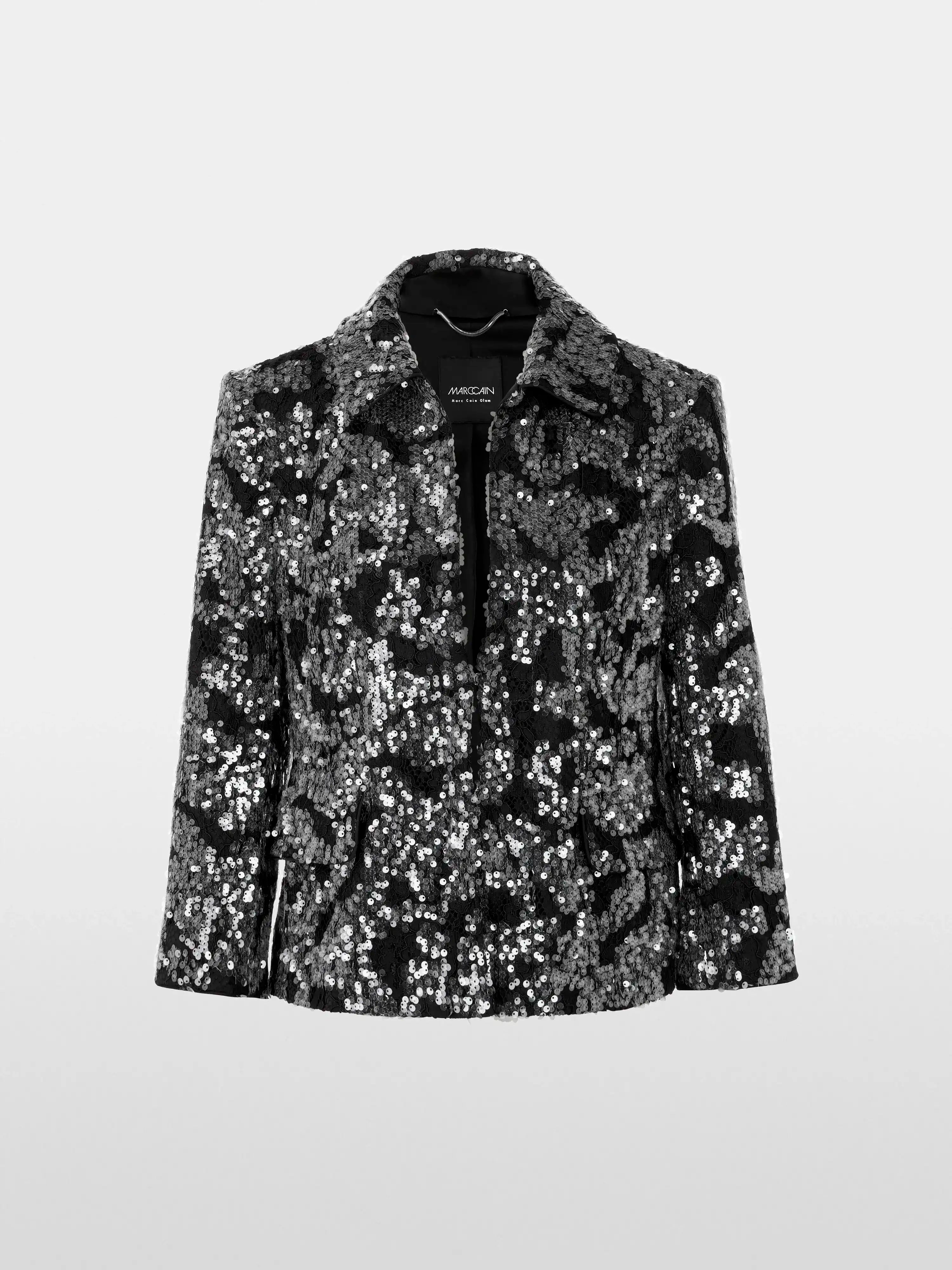 Marc Cain_Black_Jacket with Lace and Sequins_ZG 31.05 W16_900_06