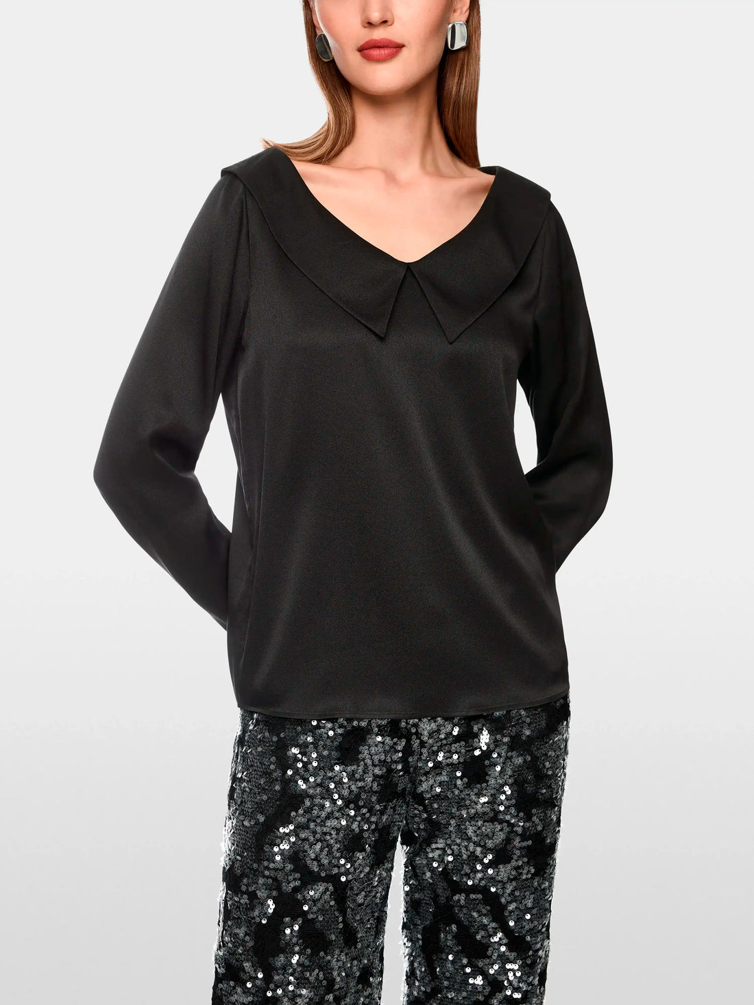 Marc Cain_Black_Elegant Silk Blouse_ZG 51.08 W12_900_05