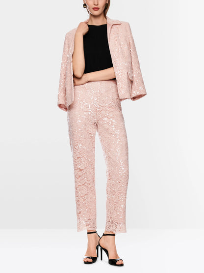 Marc Cain_Evening Sand_FRIA Trousers with Sequins and Lace_ZG 81.08 W16_164_01