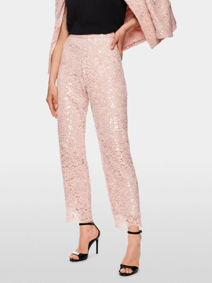 Marc Cain_Evening Sand_FRIA Trousers with Sequins and Lace_ZG 81.08 W16_164_05