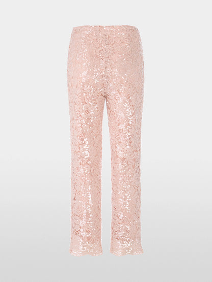 Marc Cain_Evening Sand_FRIA Trousers with Sequins and Lace_ZG 81.08 W16_164_07