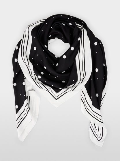 Marc Main_Silk Scarf with Polka Dot Pattern_ZG B4.01 Z05_910_02