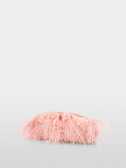 Marc Cain_Evening Sand_Elegant Clutch Bag with Feathers_ZG TL.01 Z06_164_03