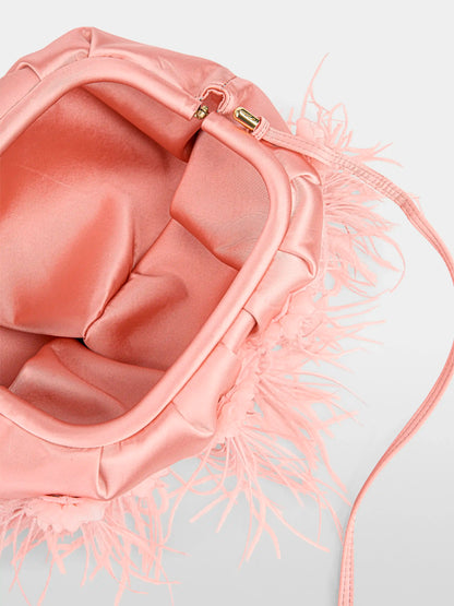 Marc Cain_Evening Sand_Elegant Clutch Bag with Feathers_ZG TL.01 Z06_164_04