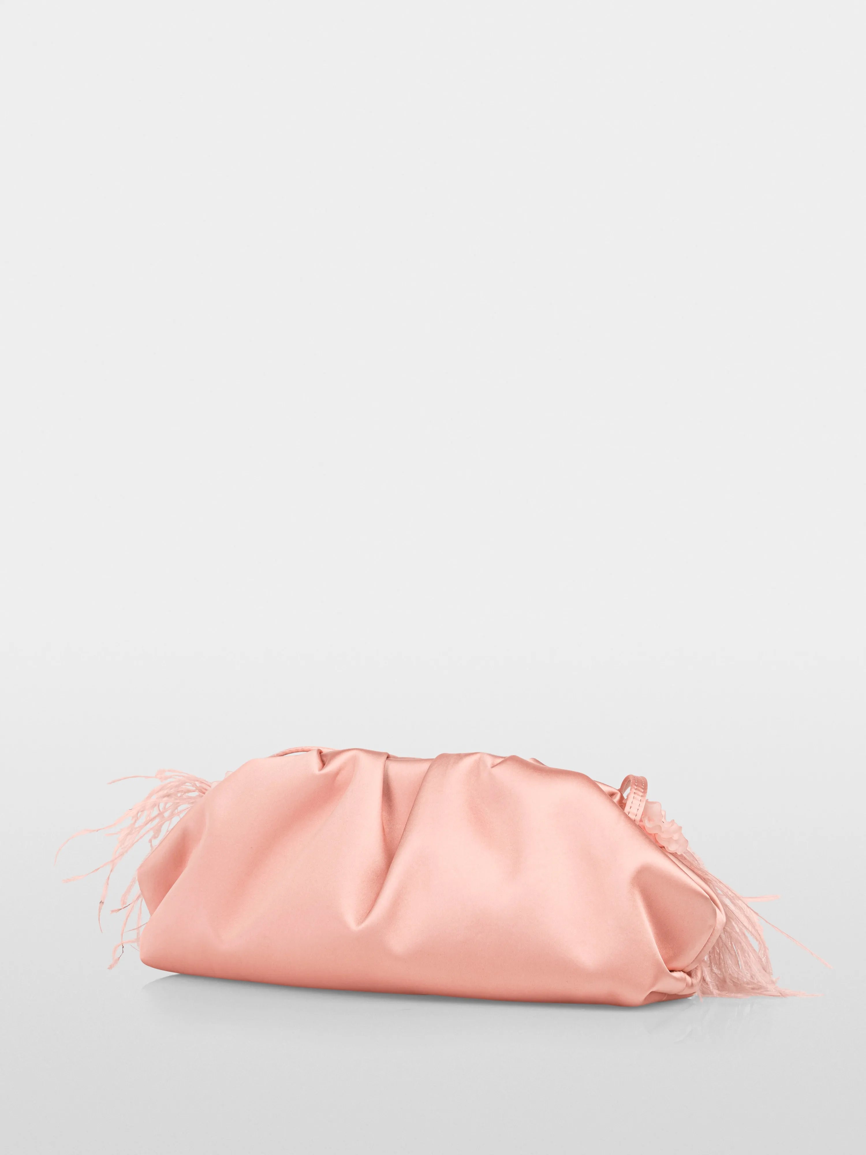 Marc Cain_Evening Sand_Elegant Clutch Bag with Feathers_ZG TL.01 Z06_164_06