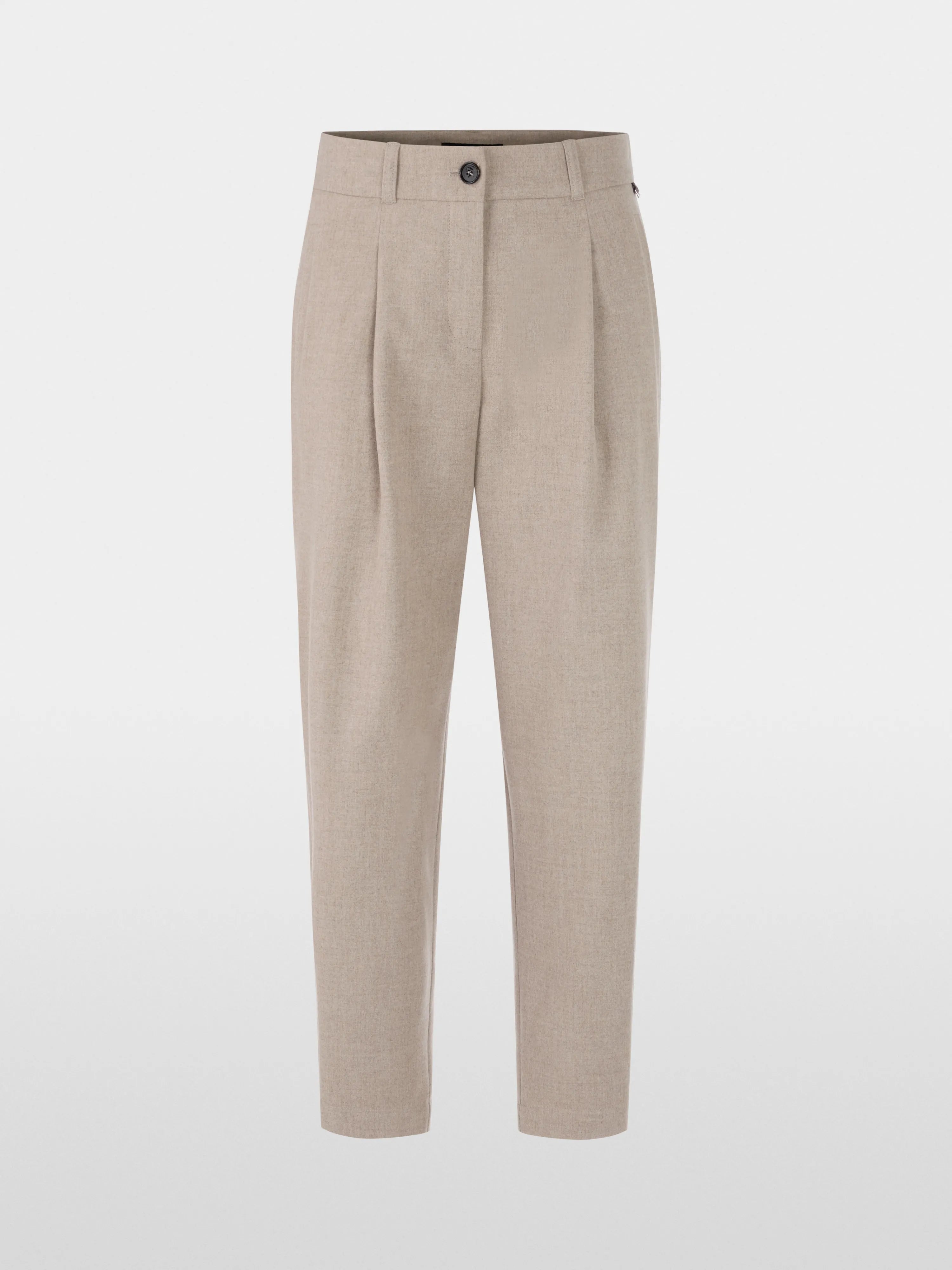 Marc Cain_Warm Stone_WELS Wide Fit Trousers with Pleats_ZP 81.24 W66_646_07
