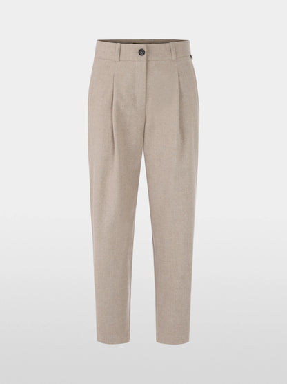 Marc Cain_Warm Stone_WELS Wide Fit Trousers with Pleats_ZP 81.24 W66_646_07