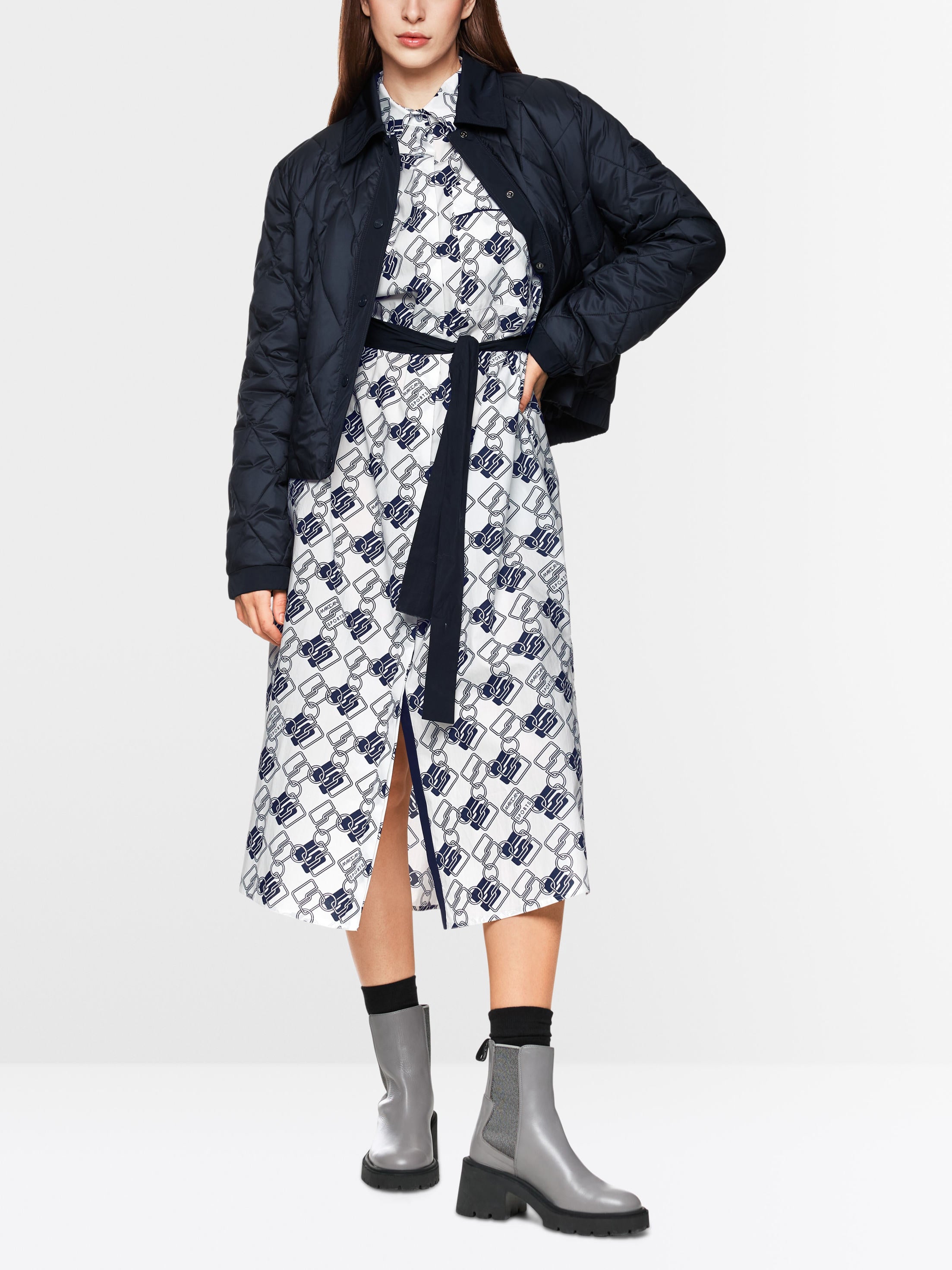 Marc Cain_Off-White_Printed Midi Dress_ZS 21.04 W82_110_01