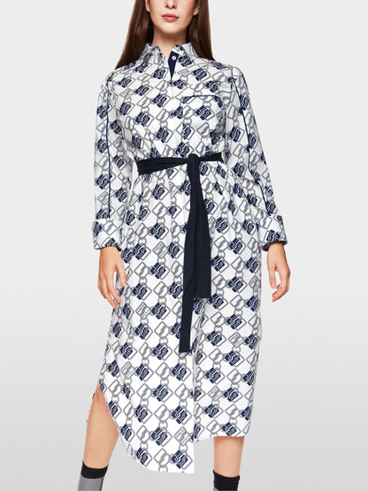 Marc Cain_Off-White_Printed Midi Dress_ZS 21.04 W82_110_06
