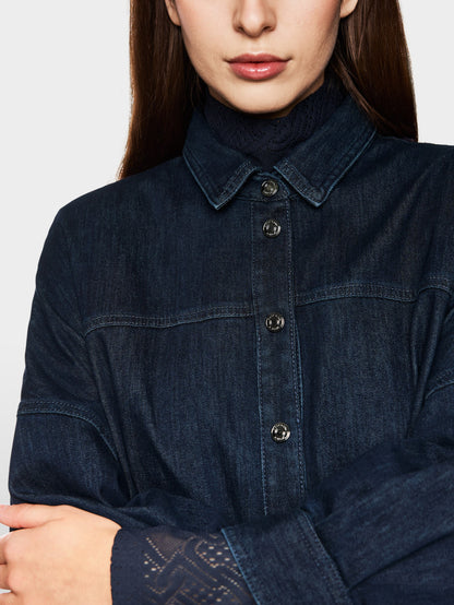 Marc Cain_Vintage Indigo_Rethink Together A-Line Dress_ZS 21.12 D06_357_03