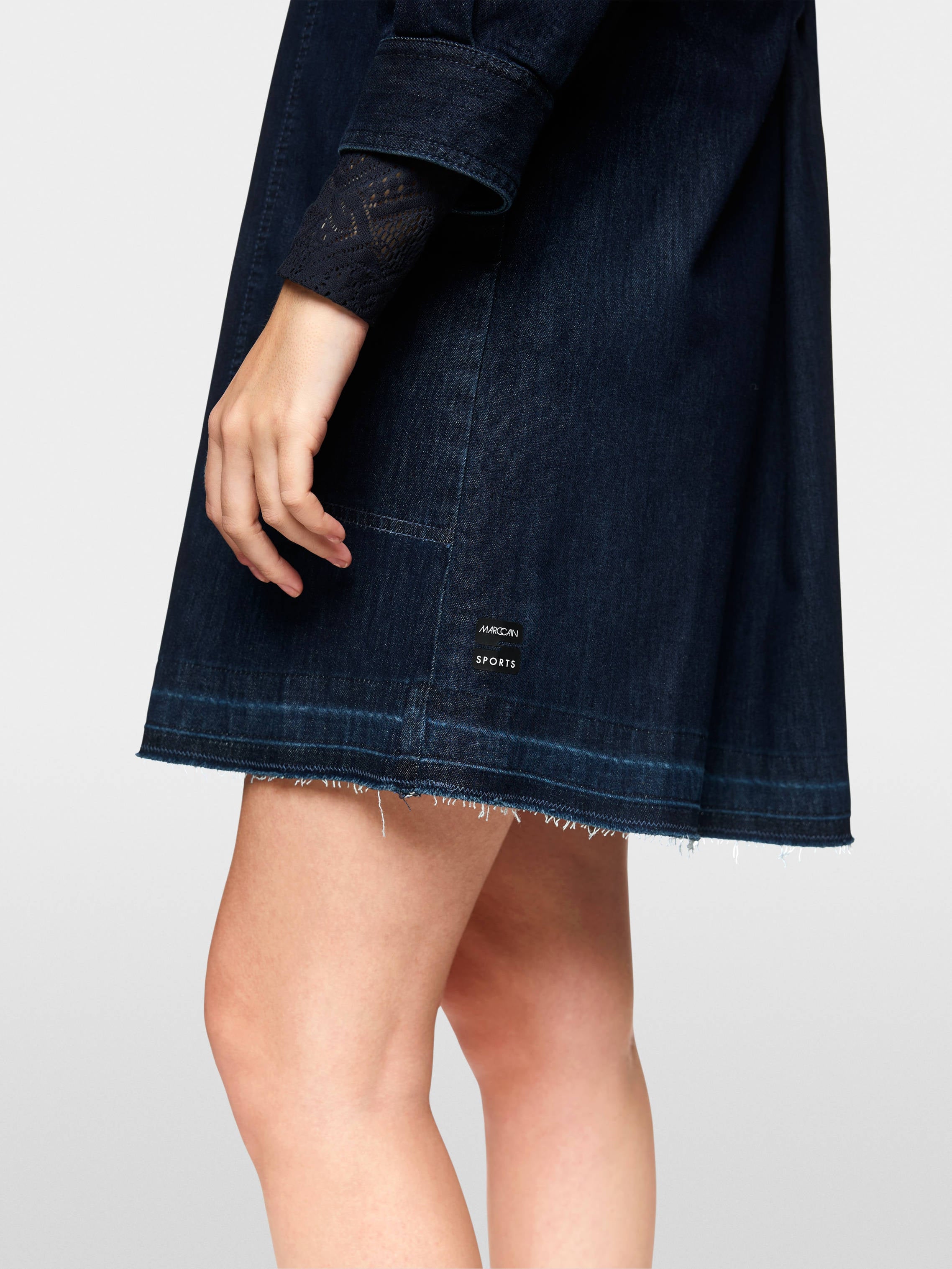 Marc Cain_Vintage Indigo_Rethink Together A-Line Dress_ZS 21.12 D06_357_05