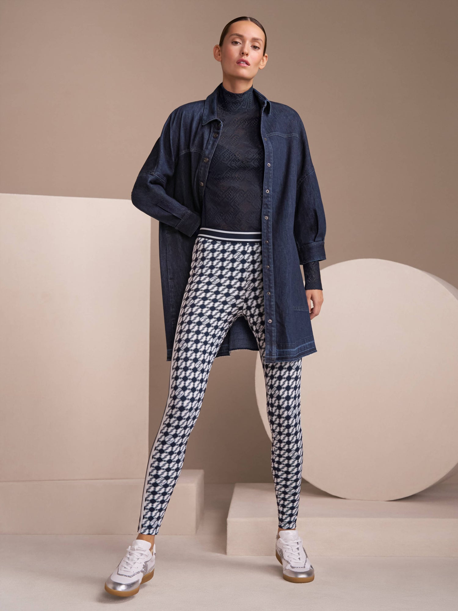 Marc Cain_Vintage Indigo_Rethink Together A-Line Dress_ZS 21.12 D06_357_10