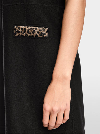 Marc Cain_Black_Knitted in Germany Sleeveless Dress_ZS 21.25 J30_900_04