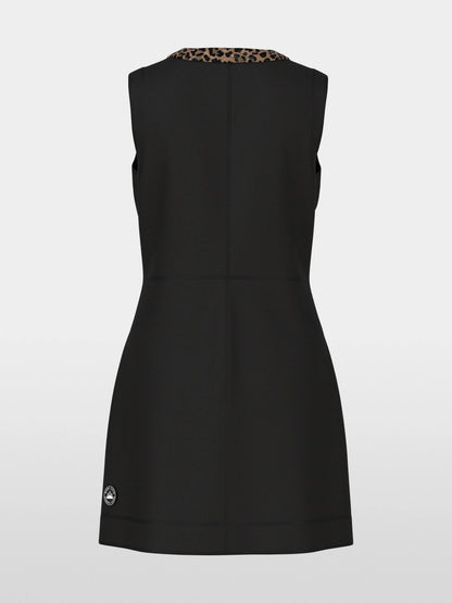 Marc Cain_Black_Knitted in Germany Sleeveless Dress_ZS 21.25 J30_900_07
