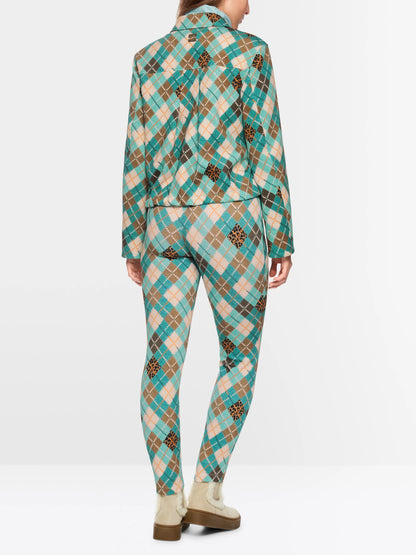 Marccain_Soft Teal_Scuba Jacket with Argyle and Leo Detail_ZS 31.16 J62_507_02