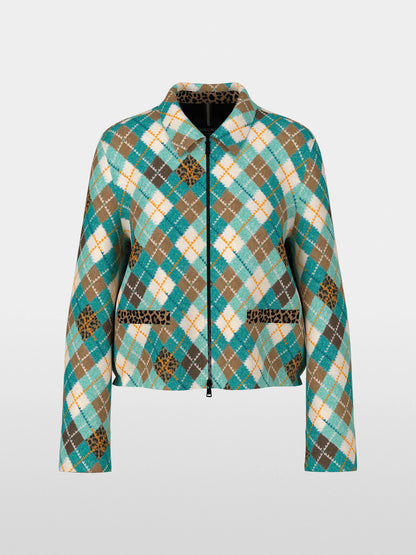 Marccain_Soft Teal_Scuba Jacket with Argyle and Leo Detail_ZS 31.16 J62_507_06