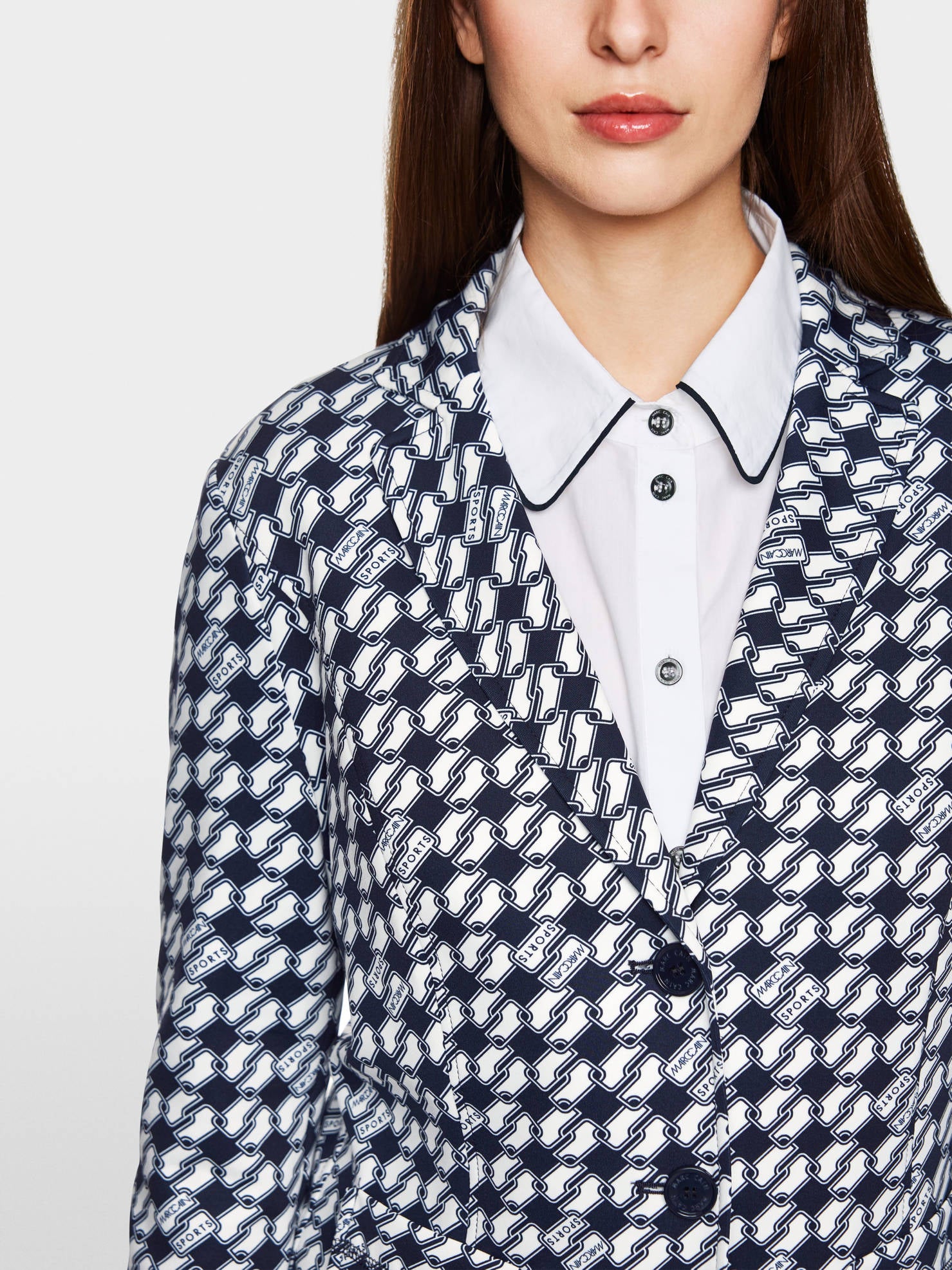 Marc Cain_Navy_Printed Blazer_ZS 34.08 J07_394_04