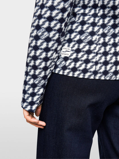 Marc Cain_Navy_Printed Blazer_ZS 34.08 J07_394_05