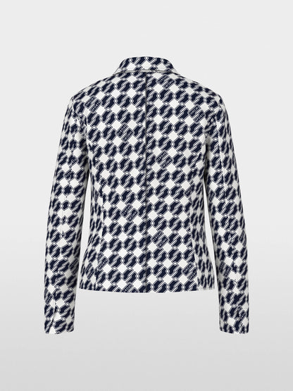 Marc Cain_Navy_Printed Blazer_ZS 34.08 J07_394_08