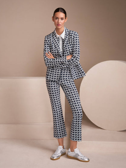 Marc Cain_Navy_Printed Blazer_ZS 34.08 J07_394_09