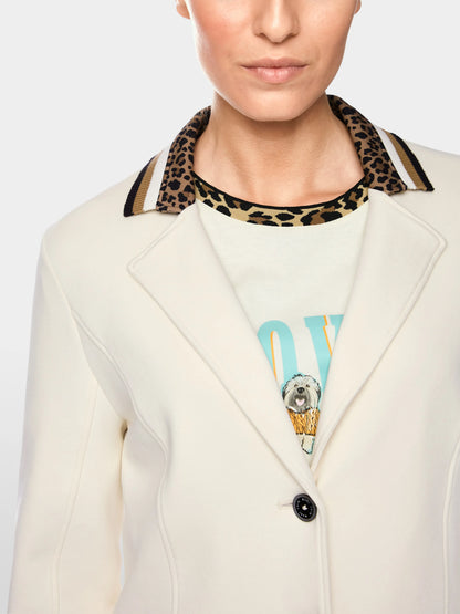 Marccain_Bright Ecru_Single-Breasted Blazer in Beaver_ZS 34.09 J09_112_03