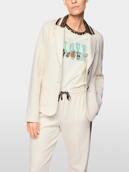 Marccain_Bright Ecru_Single-Breasted Blazer in Beaver_ZS 34.09 J09_112_06