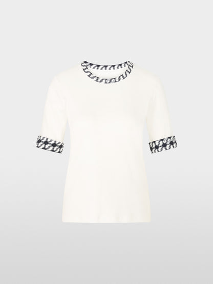 Marc Cain_Off-White_Jersey Shirt with Print Details_ZS 48.18 J55_110_06