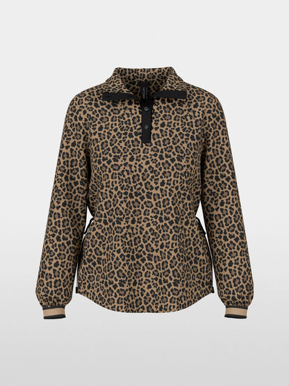 Marccain_Milk Coffee_Viscose Blouse with Leopard Print_ZS 51.17 W34_624_06