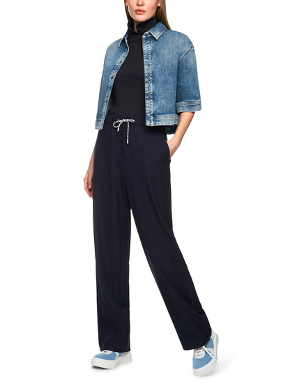 Marc Cain_Navy_WASHINGTON Pull-On Trousers_ZS 81.05 W02_394_01