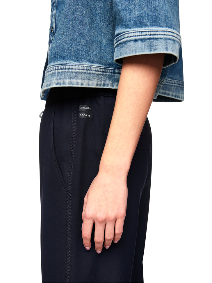 Marc Cain_Navy_WASHINGTON Pull-On Trousers_ZS 81.05 W02_394_04