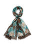Marccain_Soft Teal_Wool Cashmere Scarf with Argyle Print_ZS B4.07 Z53_507_02