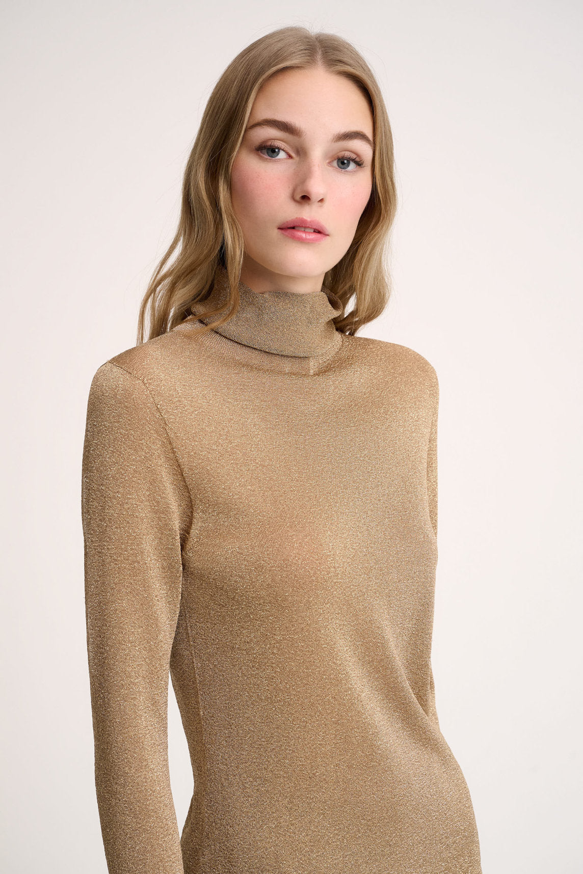 Zucchero Lurex Turtleneck Pullover_ZUCCHERO_0428_03