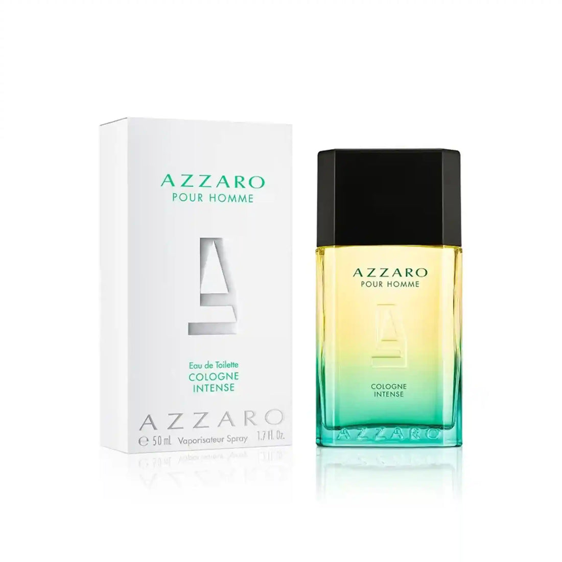 Azzaro Pour Homme Cologne Intense Eau de Toilette Spray 50ml Packaging