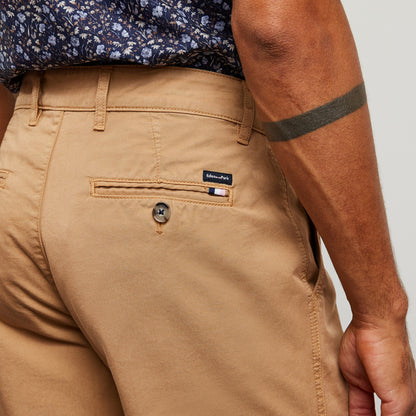 Beige Chino Bermuda Shorts - 05