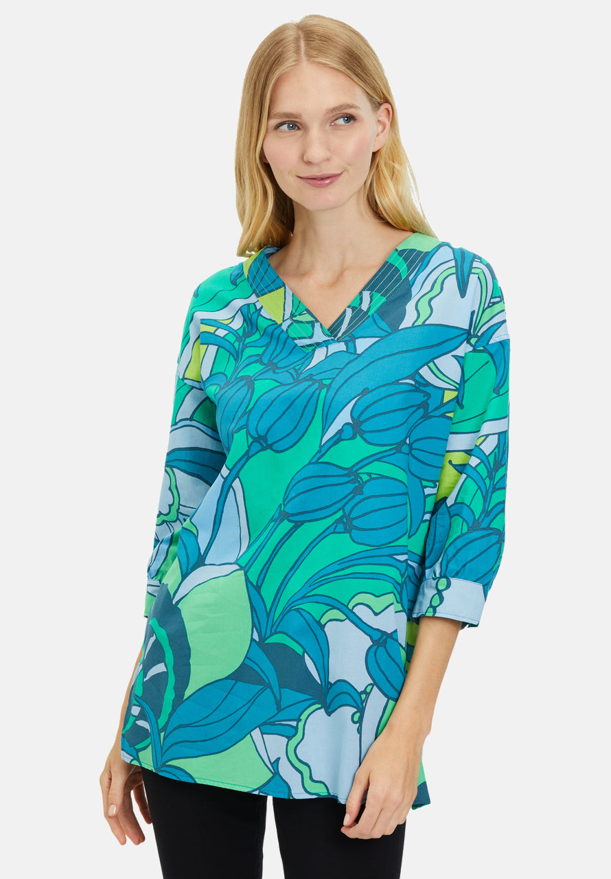 Betty Barclay Slip-On Blouse With Pattern