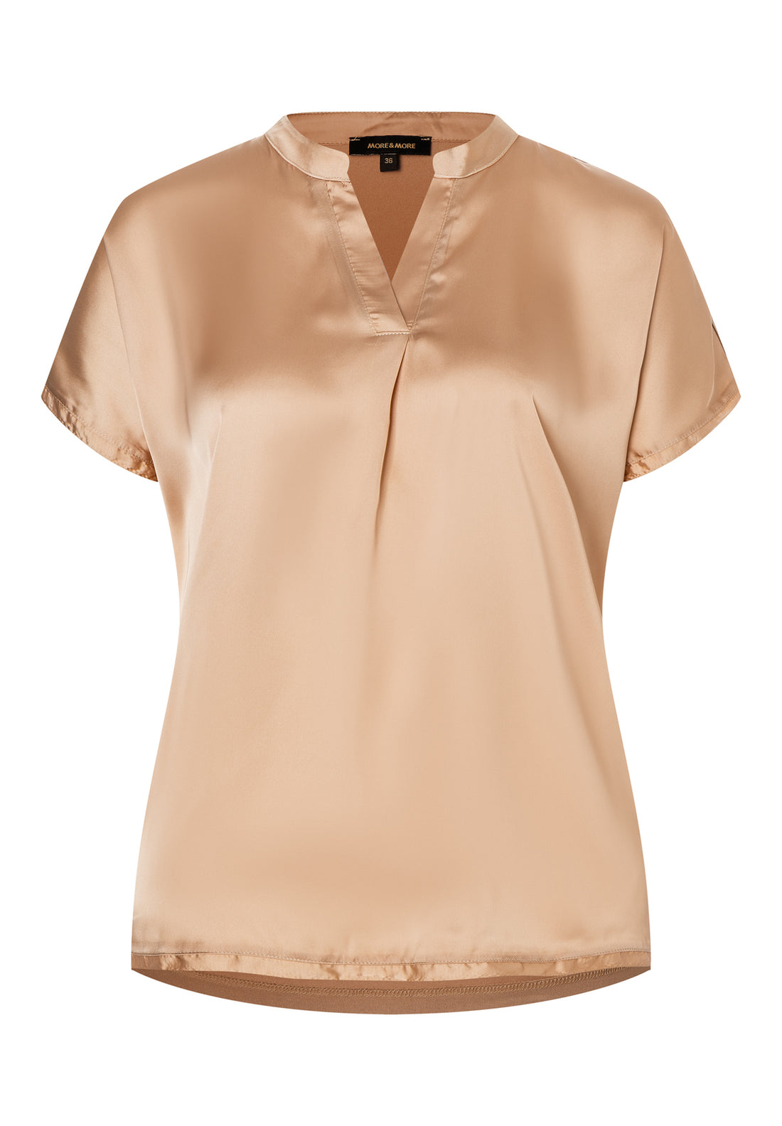 Blouse Shirt, Beige - 02