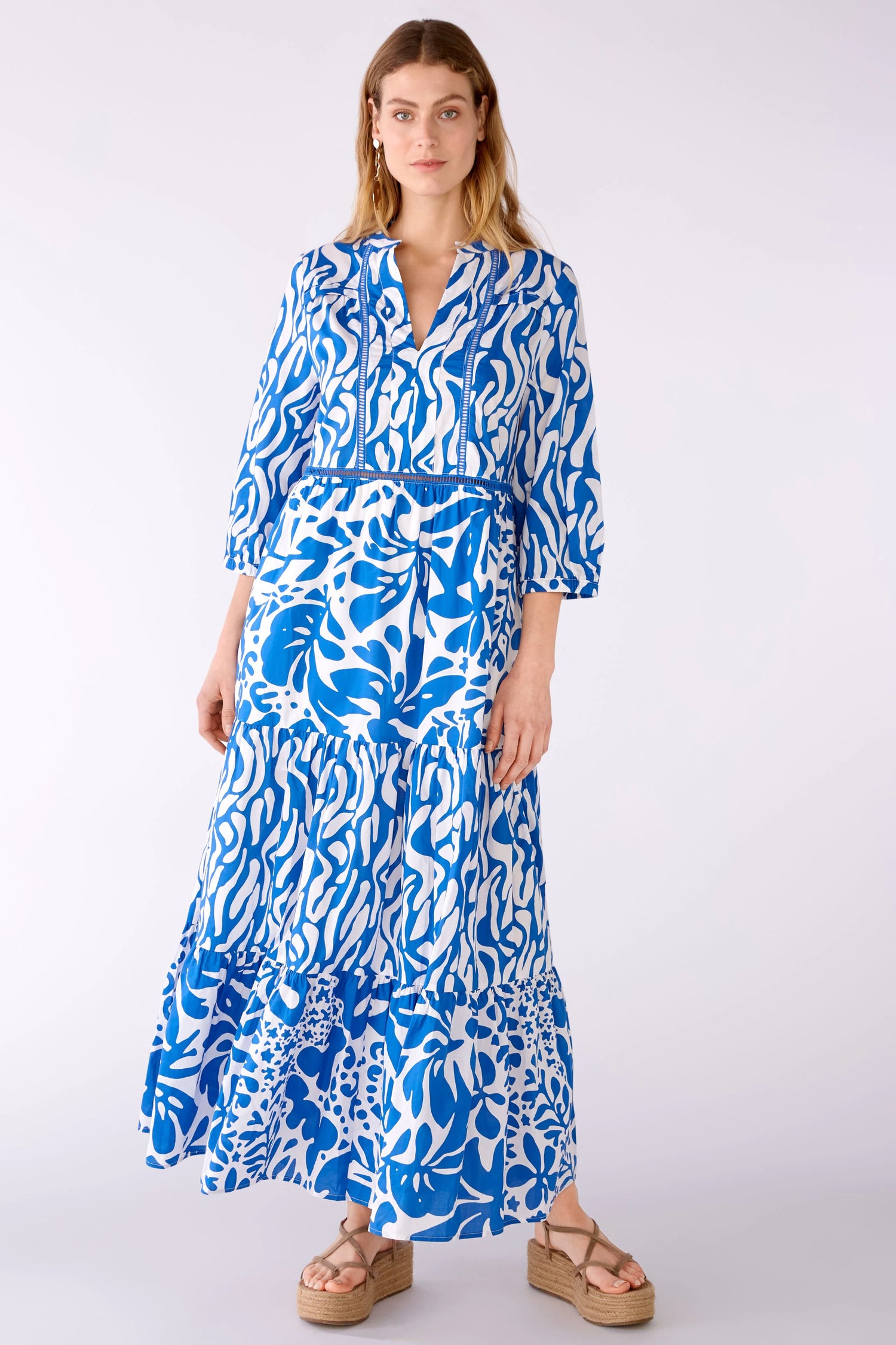 100% Cotton Voile Maxi Dress