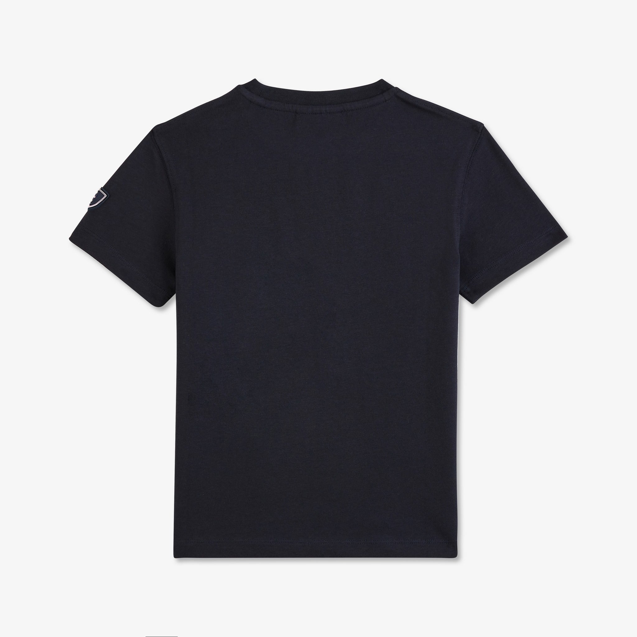 Dark Blue T-Shirt With Eden Park Embroidery