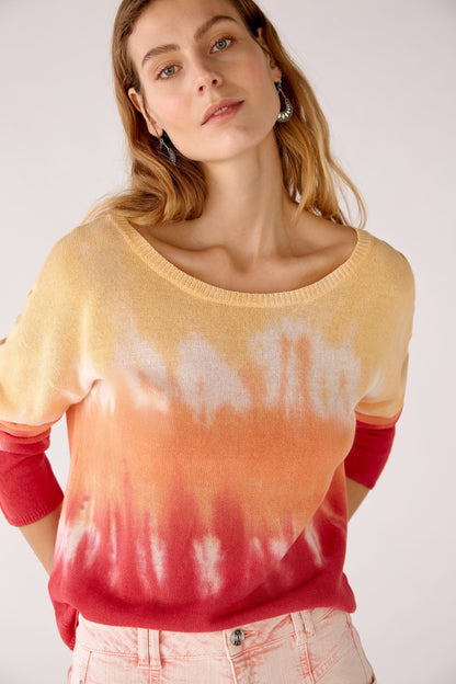 Jumper In Linen-Cotton Blend